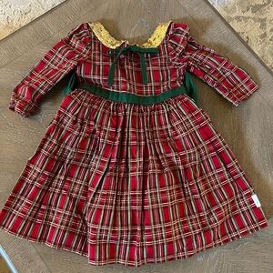 Little Bird Clothing Company, size 3, Christmas dress with sequin color